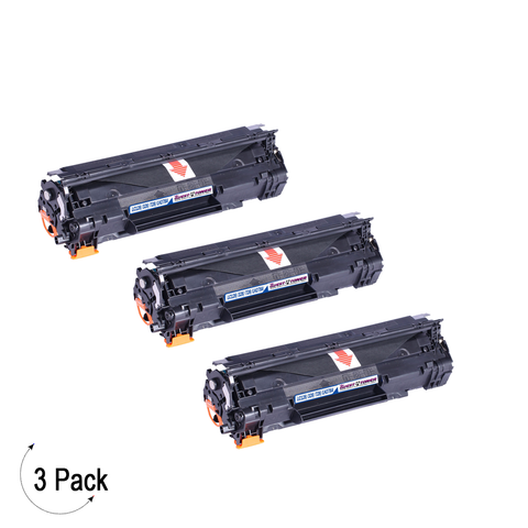 Compatible HP 78A Black -Toner 3 Pack (CE278A)