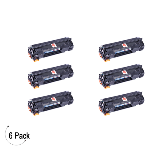 Compatible HP 78A Black -Toner 6 Pack (CE278A)