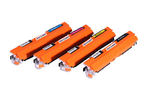 Compatible HP 126A Toner Cartridge Set Black Cyan Magenta Yellow (CE310/311/312/313)