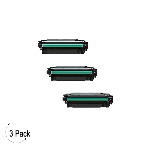 Compatible HP 507X Black -Toner 3 Pack (CE400X)