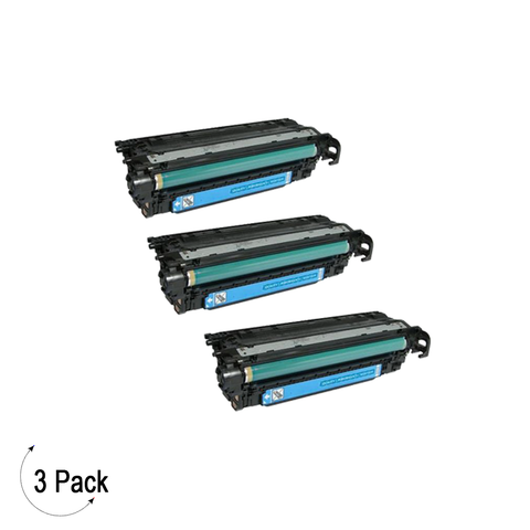 Compatible HP 507A Cyan -Toner 3 Pack (CE401A)