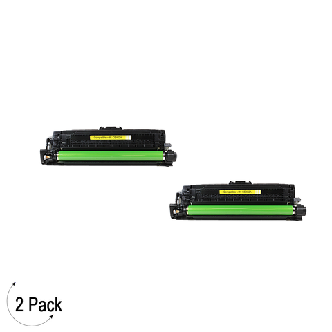 Compatible HP 201A Yellow -Toner 2 Pack (CF402A)