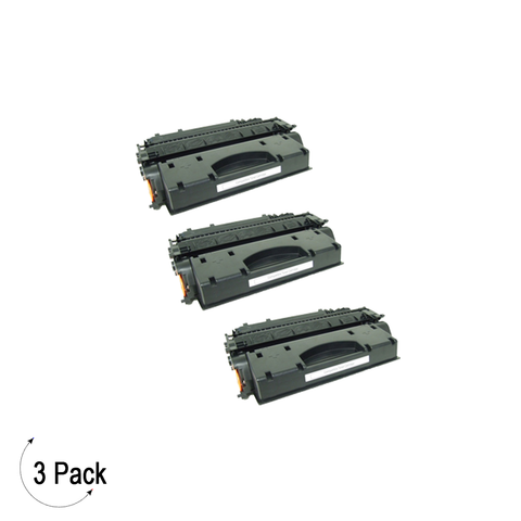 Compatible HP 05A Black -Toner 3 Pack (CE505A)