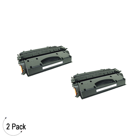 Compatible HP 05A Black Toner 2 Pack (CE505A)