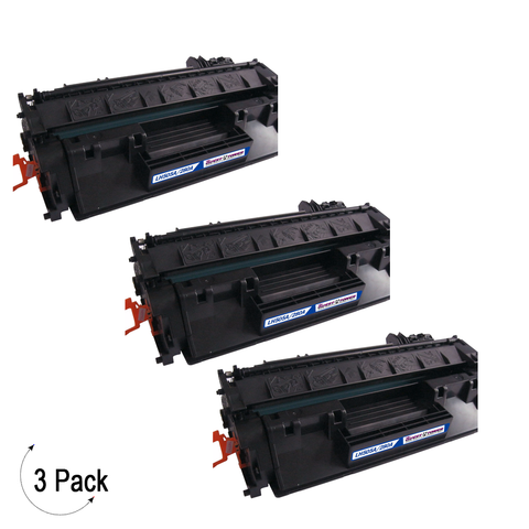 Compatible HP 80A Black -Toner 3 Pack (CF280A)