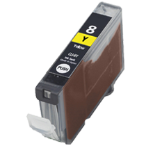 Compatible Canon  CLI 8 Yellow -Ink  Single pack