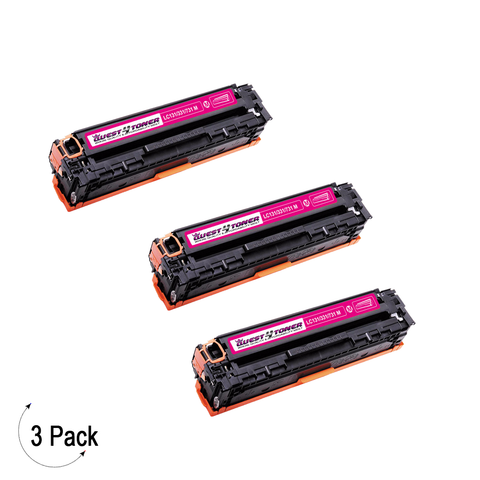 Compatible Canon 131 Magenta Toner 3 Pack