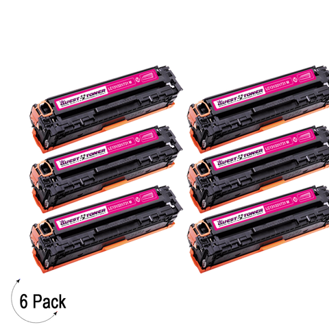 Compatible Canon 131 Magenta Toner 6 Pack