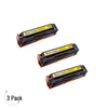 Compatible Canon 131 Yellow Toner 3 Pack