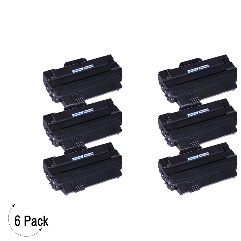 Compatible Samsung MLT D105L Black -Toner 6 Pack (MLT-D105L)