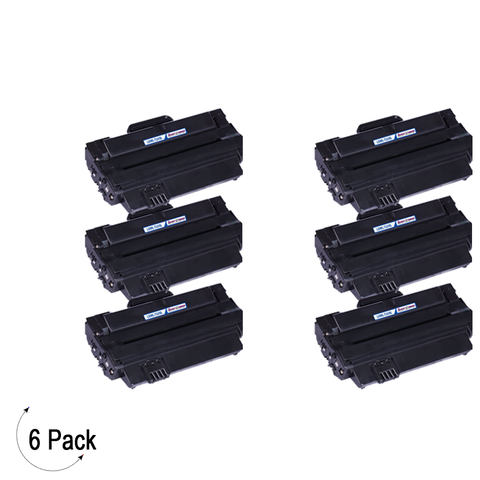 Compatible Samsung MLT D105L Black -Toner 6 Pack (MLT-D105L)
