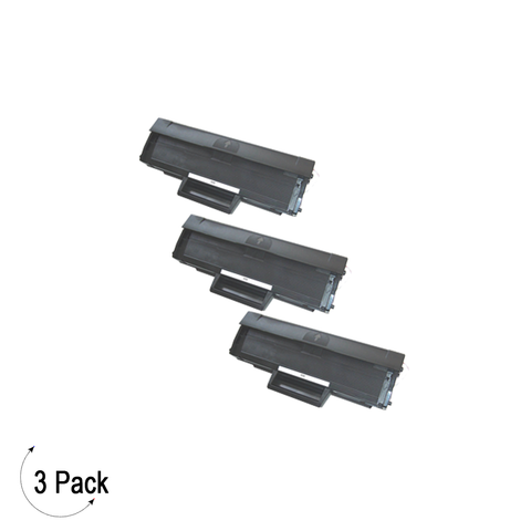 Compatible Samsung MLT D111S Black -Toner 3 Pack  (MLT-D111S)