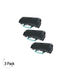 Compatible Lexmark E360 E46X Black -Toner 3 Pack (E360H21A)