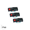 Compatible Lexmark E460 Black -Toner 3 Pack (E460X11A)