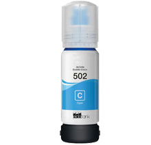 Compatible Epson T502 Ink / Inkjet Bottle Cyan (T502220)
