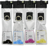 Compatible Epson T902XL Ink / Inkjet Cartridge Set (Black, Cyan, Magenta, Yellow)
