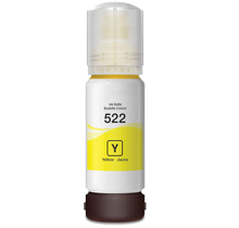 Compatible Epson T522 Dye Ink / Inkjet Bottle Yellow (T522420)