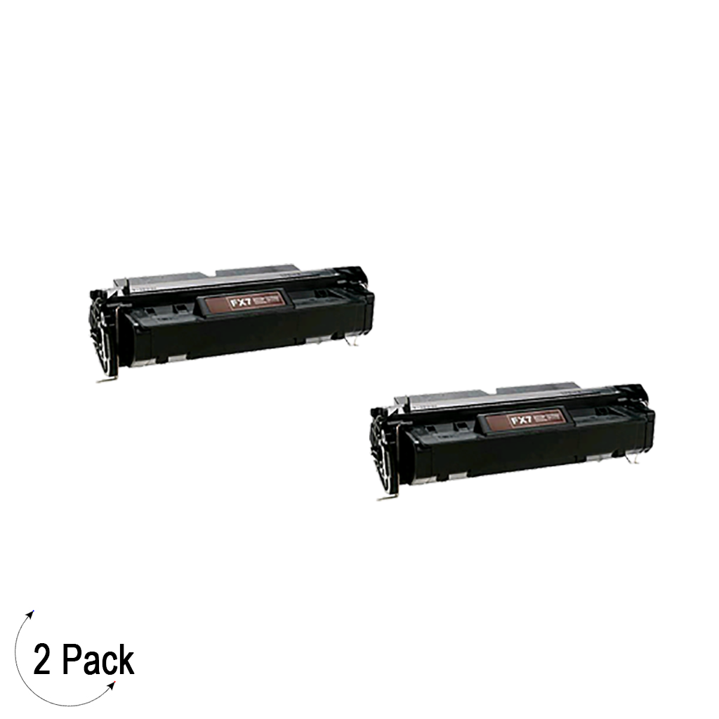 Compatible Canon FX 7 Black Toner 2 Pack