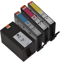 Compatible HP 910XL Ink Set Black, Cyan, Yellow, Magenta