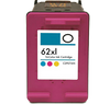 Compatible HP 62XL (C2P07AN) Tri-Color  Cartridge High Yield