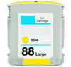 Compatible HP 88XL C9393AN C9388AN Yellow  -Ink