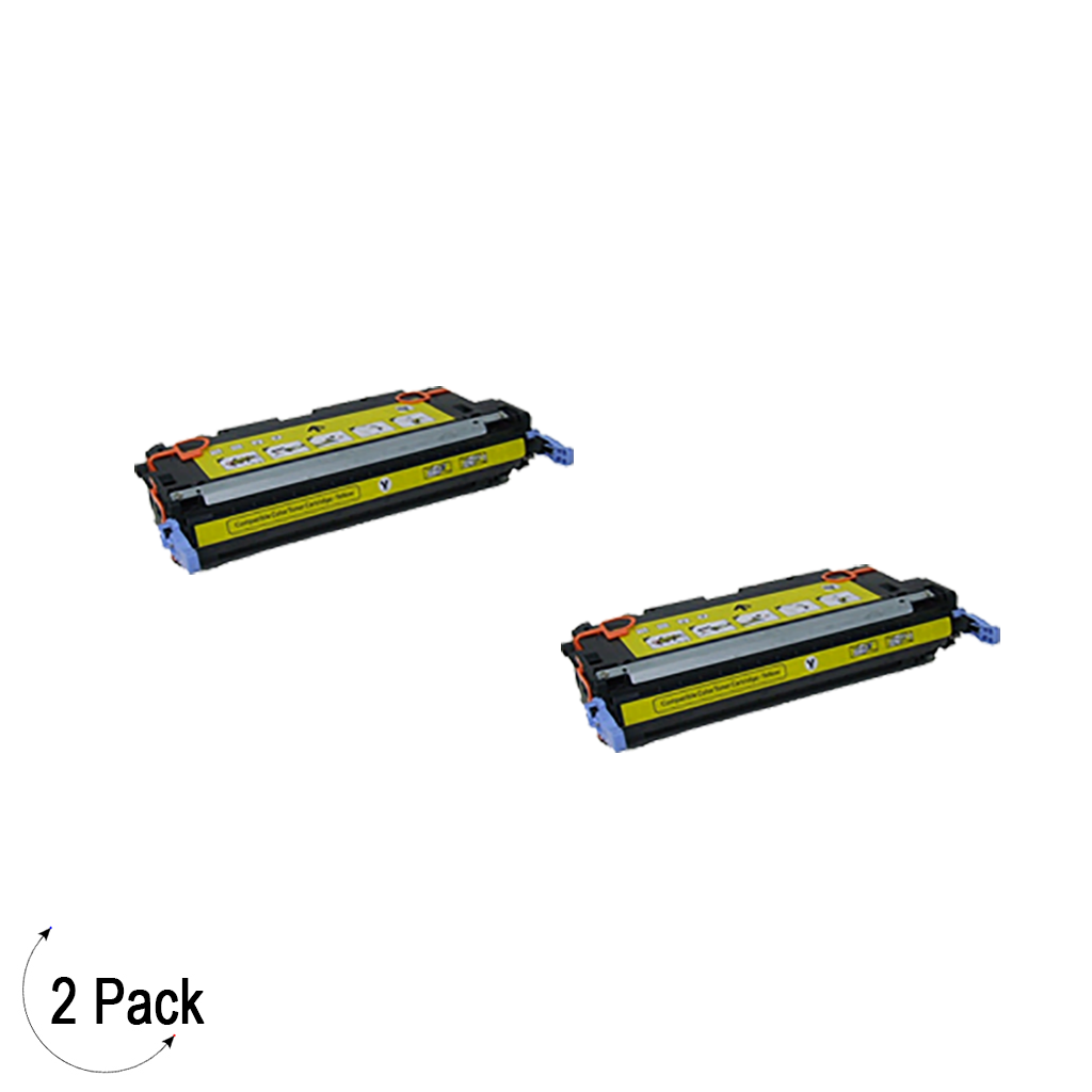 Compatible HP 645A Yellow -Toner 2 Pack (C9732A)
