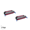 Compatible HP 642A Magenta -Toner 2 Pack (CB403A)