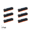 Compatible HP 125A Cyan -Toner 6 Pack (CB541A)