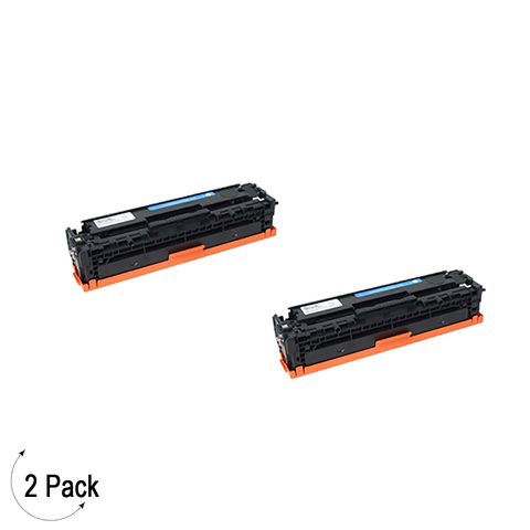 Compatible HP 125A Cyan -Toner 2 Pack (CB541A)