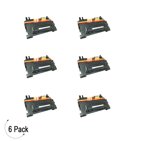 Compatible HP 64A Black -Toner 6 Pack (CC364A)