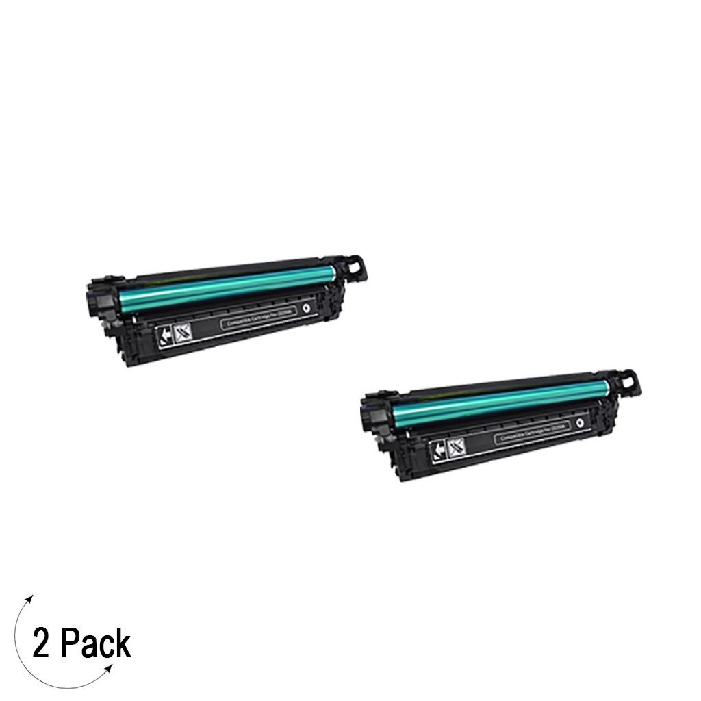 Compatible HP 504X Black -Toner 2 Pack (CE250X)