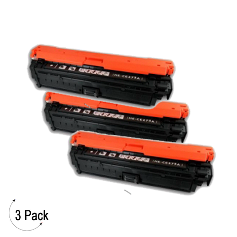 Compatible HP 650A Magenta -Toner 3 Pack (CE273A)