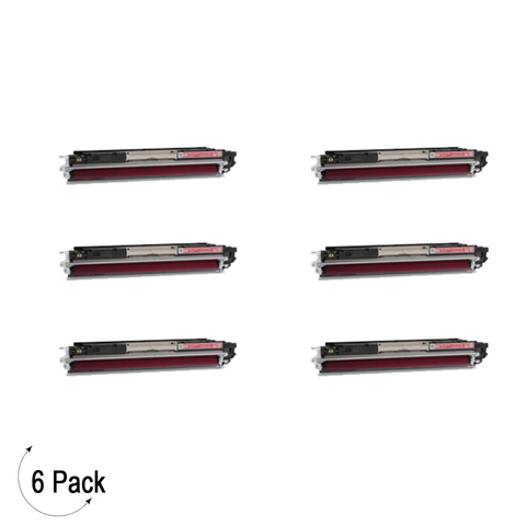 Compatible HP 126A Magenta -Toner 6 Pack (CE313A)