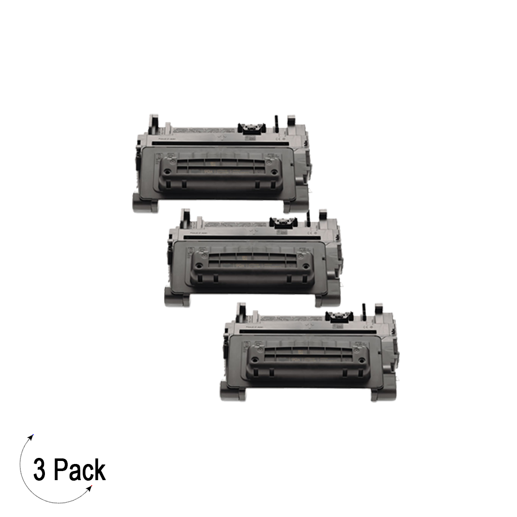 Compatible HP 90A Black -Toner 3 Pack (CE390A)
