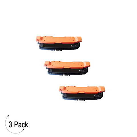 Compatible HP 307A Black -Toner 3 Pack (CE740A)