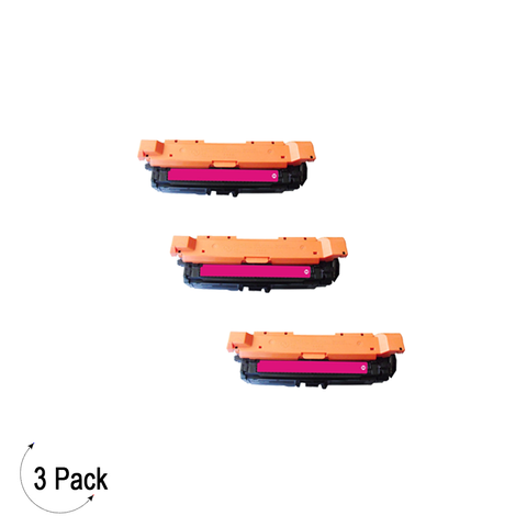 Compatible HP 307A Magenta -Toner 3 Pack (CE743A)