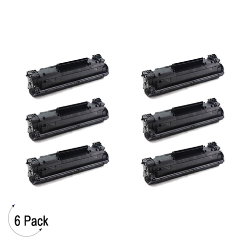 Compatible HP 83X Black -Toner 6 Pack (CF283X)