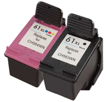 Compatible HP 61XL CH563WN/CH564WN Ink Cartridge Combo Black Tri-Color High Yield