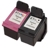 Compatible HP 61XL CH563WN/CH564WN Ink Cartridge Combo Black Tri-Color High Yield