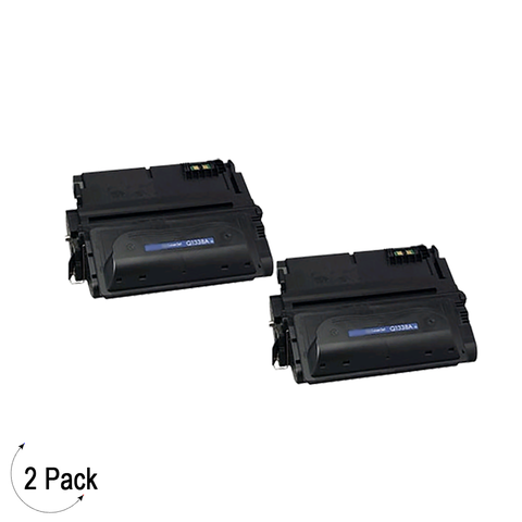 Compatible HP 38A Black -Toner 2 Pack (Q1338A)