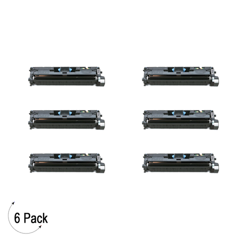 Compatible HP 122A Black -Toner 6 Pack (Q3960A)