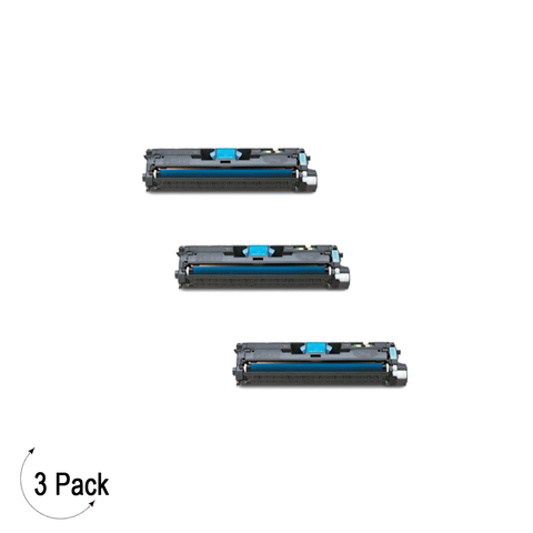 Compatible HP 122A Cyan -Toner 3 Pack (Q3961A)