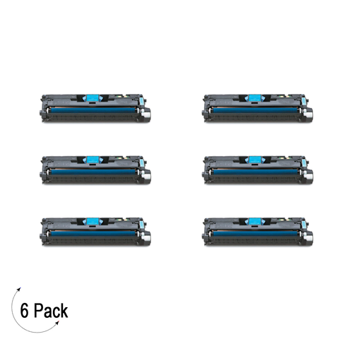 Compatible HP 122A Cyan -Toner 6 Pack (Q3961A)