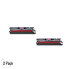 Compatible HP 122A Magenta -Toner 2 Pack (Q3963A)