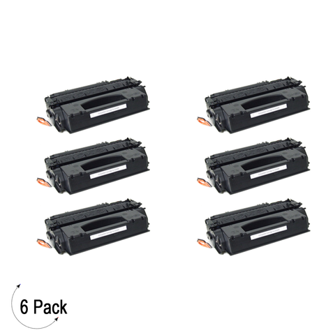 Compatible HP 49A Black -Toner 6 Pack (Q5949A)