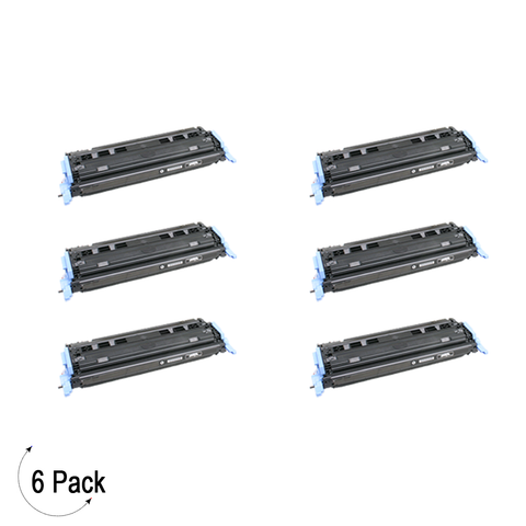 Compatible HP 124A Black -Toner 6 Pack (Q6000A)