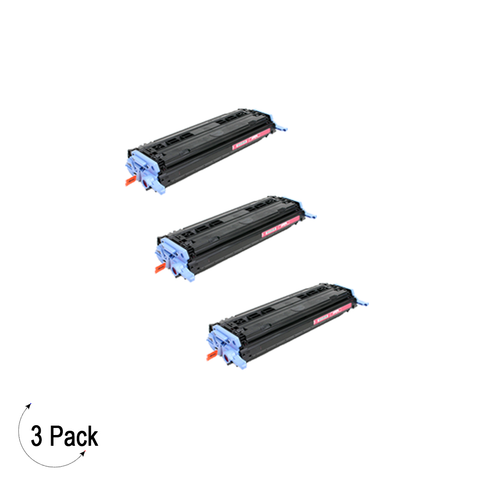 Compatible HP 124A Magenta -Toner 3 Pack (Q6003A)