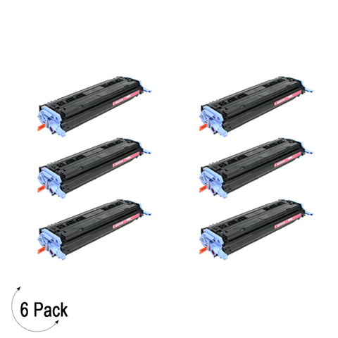 Compatible HP 124A Magenta -Toner 6 Pack (Q6003A)