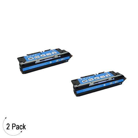 Compatible HP 502A Cyan -Toner 2 Pack (Q6471A)