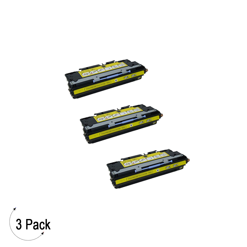 Compatible HP 502A Yellow -Toner 3 Pack (Q6472A)
